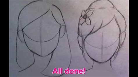 10 Drawing Cute Hairstyles Step By Step Tutorial