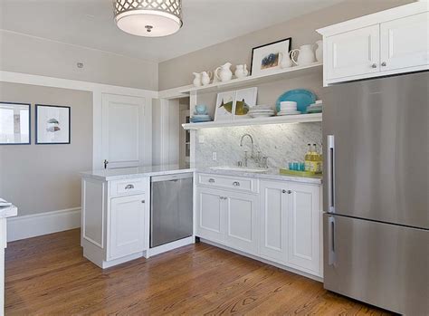 Both shades manage to emulate an effortless. White Beachy Kitchens - Cottage - kitchen - Tamara Mack Design