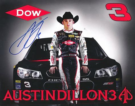 Austin Dillon Signed 2014 Nascar Hero Card Pa Loa Pristine Auction
