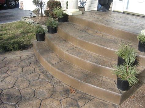 Concrete Front Steps Ideas Earth Base