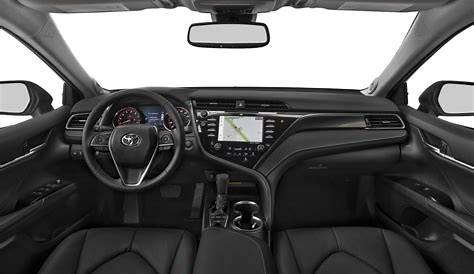 2018 toyota camry black with red interior