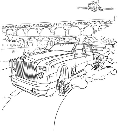 Rolls Royce Drawing at GetDrawings Free download
