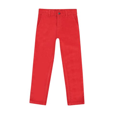 Billybandit Boys Denim Trousers In Sporty Red For Boys Bambinifashioncom