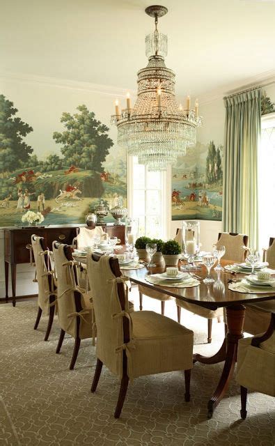 On Trend Panoramic Wall Mural Installation Traditional Wallpaper