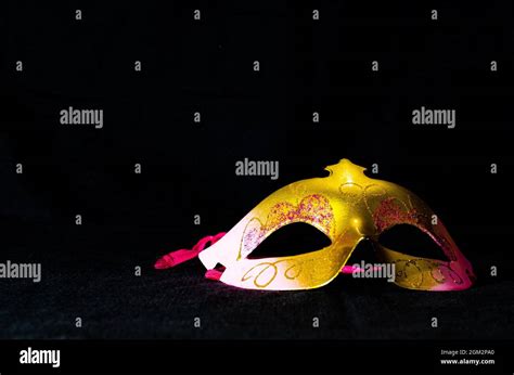 Mask For Ball Room Dance Stock Photo Alamy