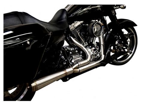 Trask Stainless 2 Into 1 Exhaust For Harley Davidson Touring Models 09