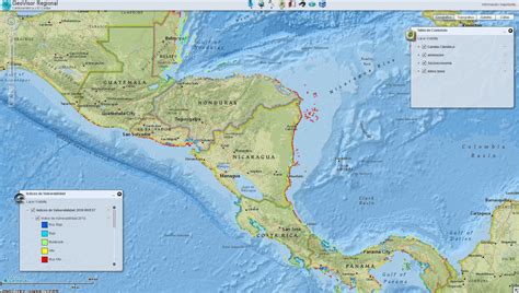 Cathalac Models Central Americas Vulnerability To Coastal
