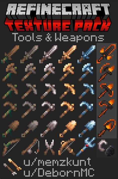 Tools Texture Pack Minecraft