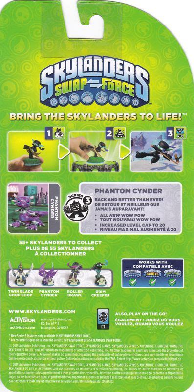 Skylanders Swap Force Phantom Cynder Series 3 2013 Playstation 3