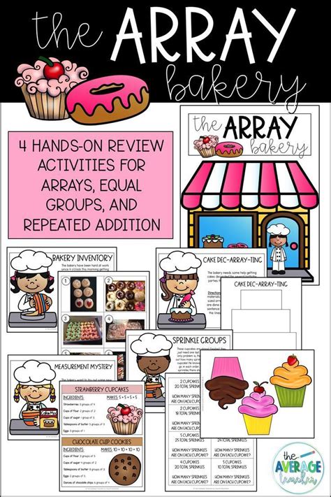 17 best images about math activities for preschool and kindergarten on. Craving something sweet? Step into The Array Bakery ...