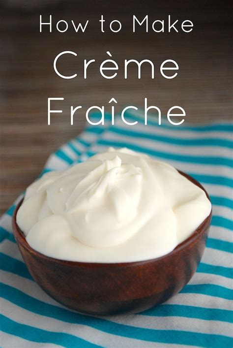 Although creme fraiche looks a lot like sour cream, these condiments differ in a couple of key ways. How to Make Homemade Crème fraîche | Creme fraiche recipes ...