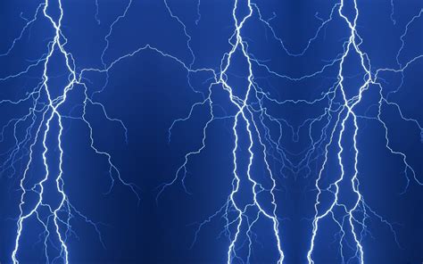 Background Blue Lightning Stormy And Electrifying Wallpapers
