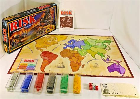ボードゲーム 英語 アメリカ PKB00044 Parker Brothers Risk 1993 Board Game with Army