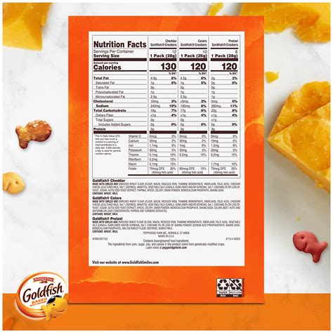 Goldfish Crackers Nutrition