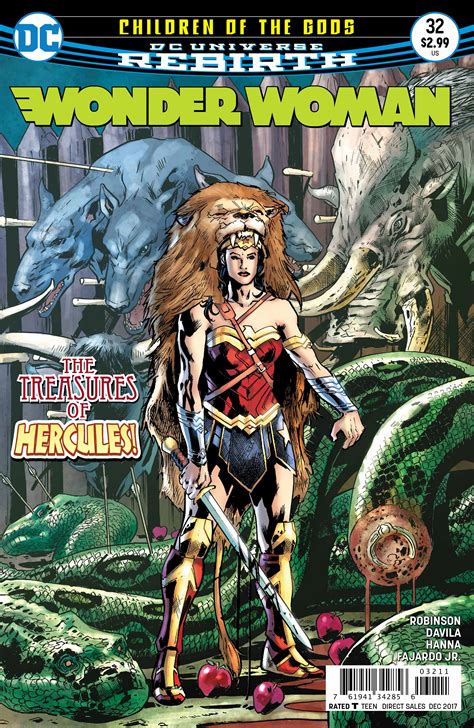 Bgn Comic Review Wonder Woman 32 Children Of The Gods