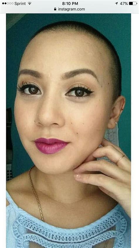 pin by tamarafrancis on bald is beautiful buzzcut shaved heads hair inspiration ideal