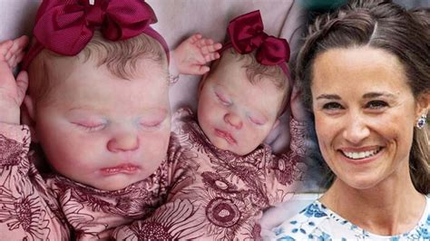 New A Rare Video Of Pippa Middletons Daughter Rose Cradling And