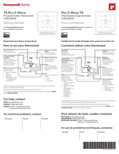 T6 Pro Smart Thermostat Manual