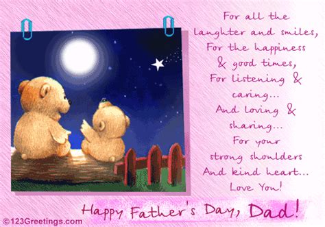 Love You Dad! Free Happy Father's Day eCards, Greeting Cards | 123