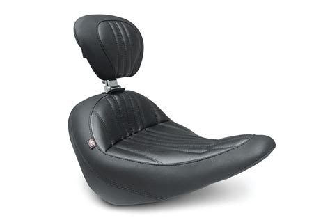 Seat components are manufactured in their massachusetts facility and hand assembled. Mustang Standard Touring Solo Seat With Backrest For ...