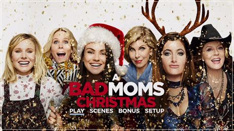 A Bad Moms Christmas 2017 Dvd Menus