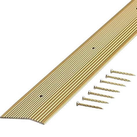 You can buy one here: Carpet Trim - Extra Wide - Fluted - 2″ X 96″ - M-D ...