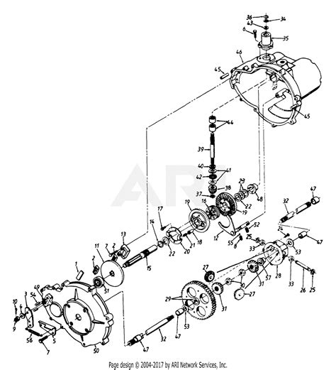 Mtd 133r616g190 Fst 14 1993 Parts Diagram For Housing And