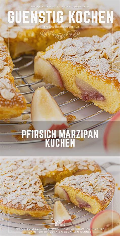 Ein tolles rezept für einen köstlichen kuchen, der auf keiner party fehlen sollte. Pfirsich Marzipan Kuchen | Rezept | Rezepte, Kuchen und ...