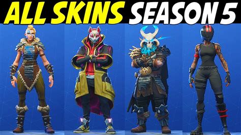 Get New Fortnite Skins Season 5 Png