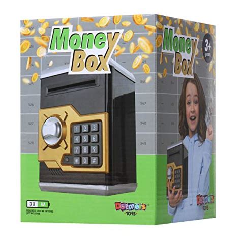 Dazmers Electronic Atm Safe Piggy Bank Toy With Password Money Coin