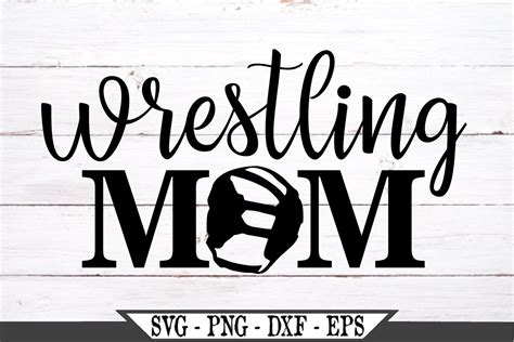 Wrestling Mom SVG (514848) | SVGs | Design Bundles