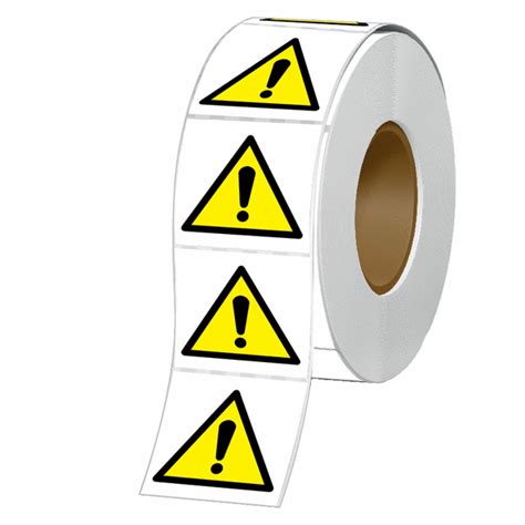 Warning Symbol Hazard Symbol Self Adhesive Vinyl Labels Safetyshop