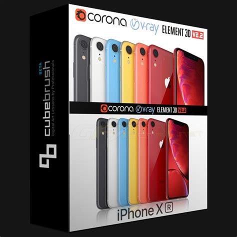 Cubebrush Apple Iphone Xr And Xs All Colors Gfxdomain Blog