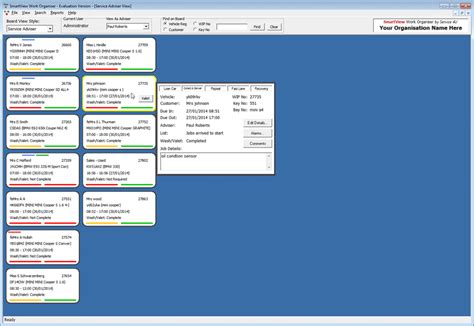 Smartview Work Organiser Electronic T Card System