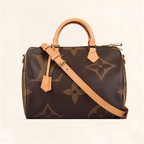 Louis Vuitton Giant Monogram Speedy Bandouliere 30 Tc