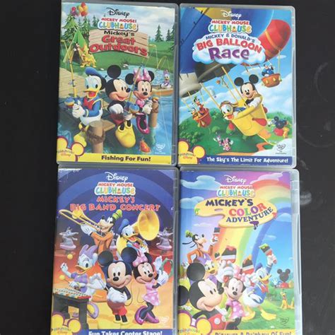 Mickey Mouse Clubhouse Dvd Hobbies And Toys Music And Media Cds And Dvds