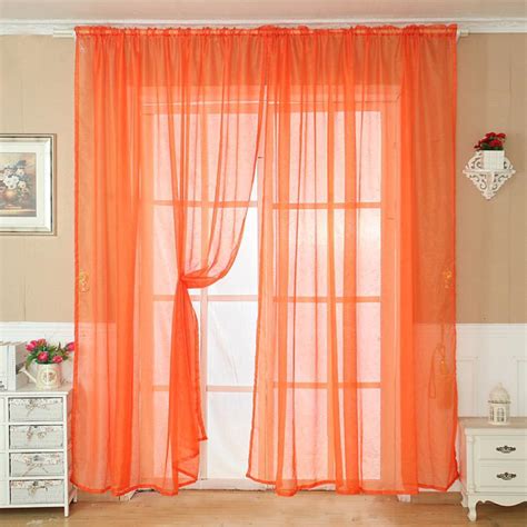 Get inspired with our curated ideas for window treatments and find the perfect item for every room in your home. Red Sheer Scarf Valance | Window Treatments Design Ideas