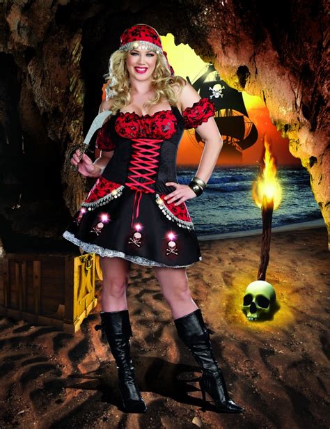 Womens Sexy Pirate Costume Pirate Passion Plus Size By Dreamgirl