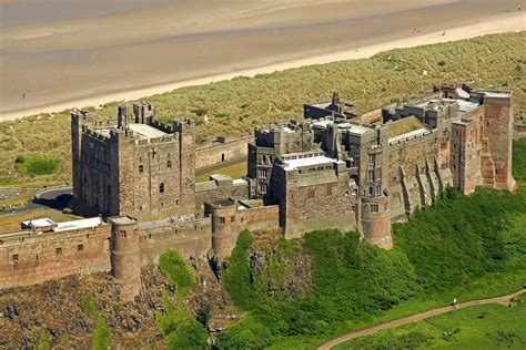 Bamburgh Castle Landmark In Bamburgh Gb United Kingdom Landmark