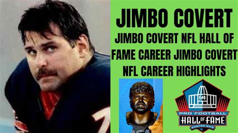 Jimbo Covert Nfl Hall Of Fame Career Jimbo Covert Nfl Career Highlights Youtube