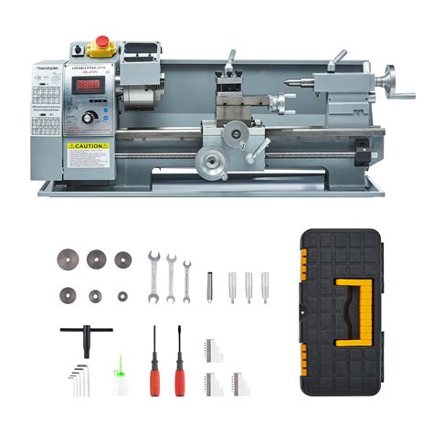 Buy CREWORKS Mini Lathe Machine with 3 Jaw Chuck and 2250rpm Max