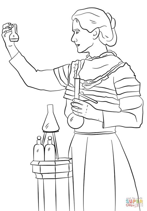 More than 5.000 printable coloring sheets. Marie Curie coloring page | Free Printable Coloring Pages