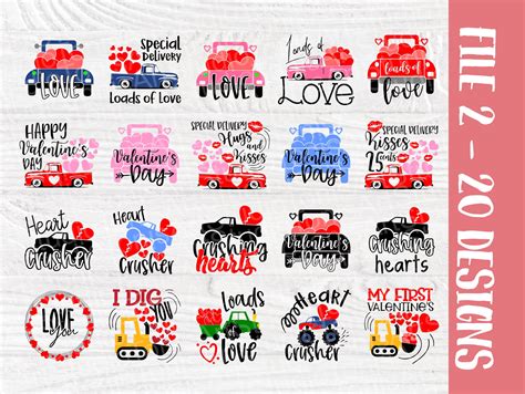 Kids Valentine Shirt Svg Bundle Vol 1 Svg File Best Free Fonts For