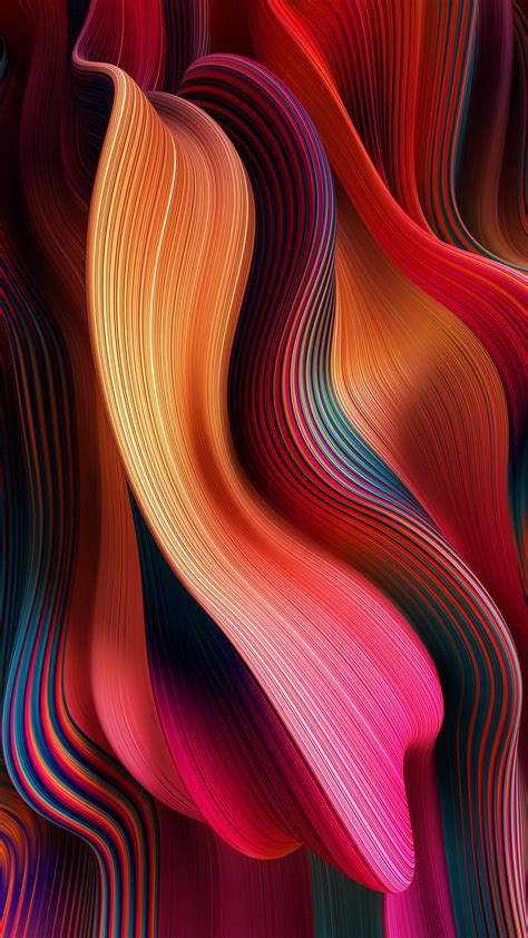 Gradient Flow Lines On Behance In 2020 Iphone Wallpaper Texture