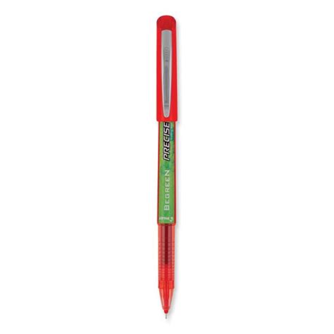 Pilot Precise V5 Begreen Roller Ball Pen Stick Extra Fine 05 Mm Red