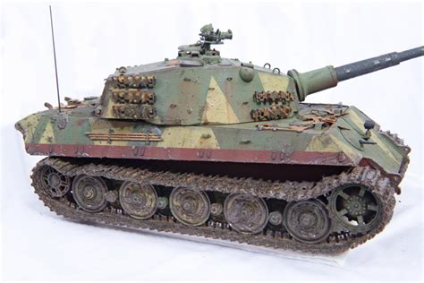 Takom King Tiger Late Production Sd Kfz Build Review Scale