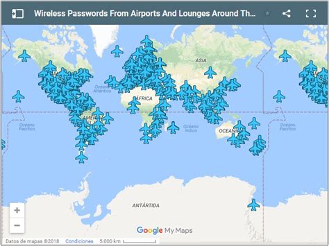 Esta Es La Lista De Contraseñas De Wi Fi De Todos Los Aeropuertos Del