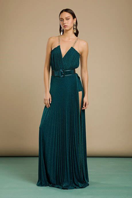 The official instagram page of fashion designer&animalist elisabetta franchi www.elisabettafranchi.com. Abito lungo da cerimonia 2020