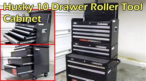 Your garage will neat and organized with the husky limited edition series 27 in. Husky 10 Drawer Roller Tool Chest & Cabinet Set - YouTube