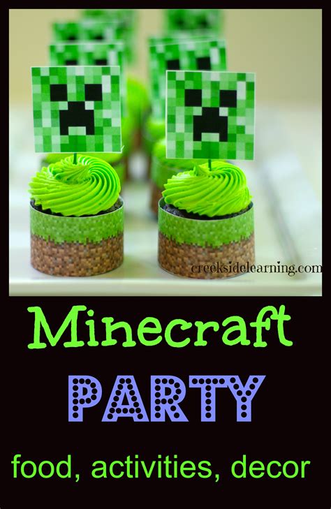 Maybe you would like to learn more about one of these? Minecraft Party Round-Up | Creekside Learning